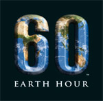  Earth Hour logo.