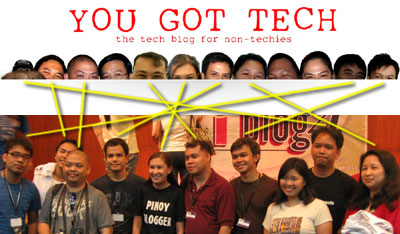  You Got Tech bloggers in a group picture matched to their eye mugshots on the blog.