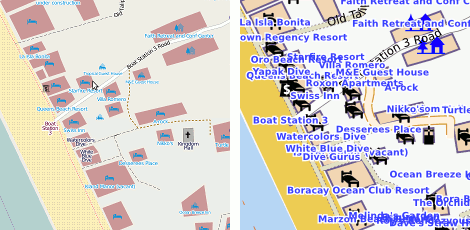  OSM map of Boracay’s Station 3