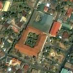  Satellite image of the Barasoain Church in Live Maps